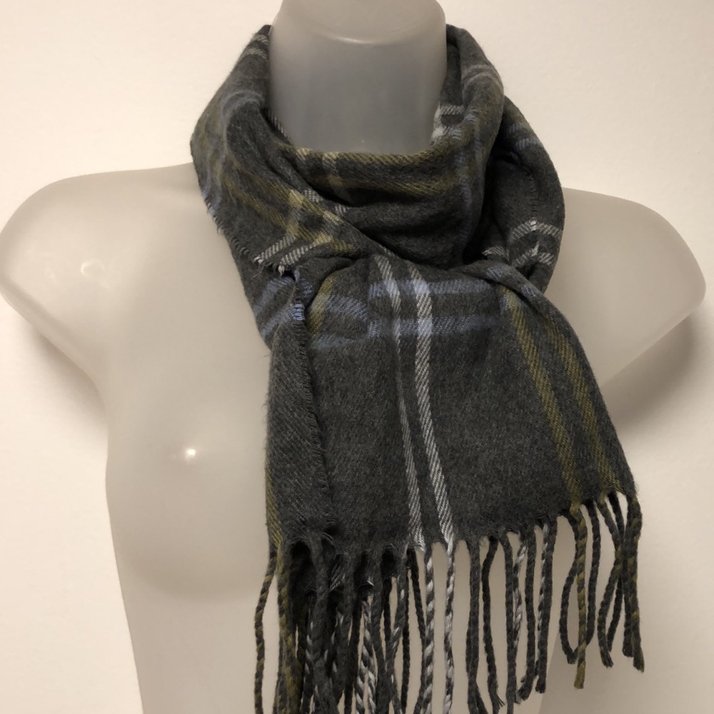 Cejon Super Soft Italian Scarf  Plaid  Made in Italy 100% acrylic